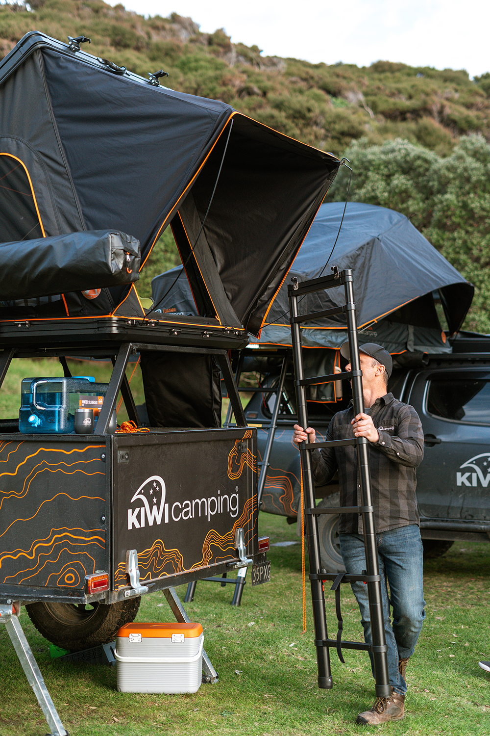 Load video: Tuatara Rooftop tent Range Overview