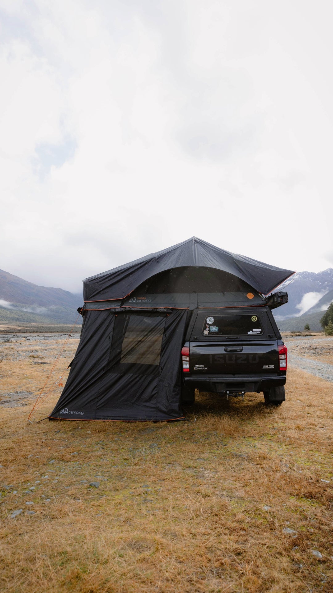 Kiwi Camping Tuatara Summit Extended Annex Room
