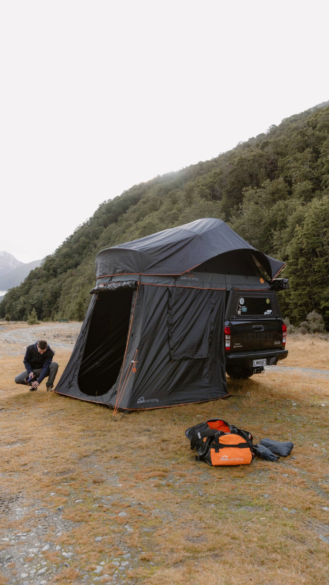Kiwi Camping Tuatara Summit Extended Annex Room