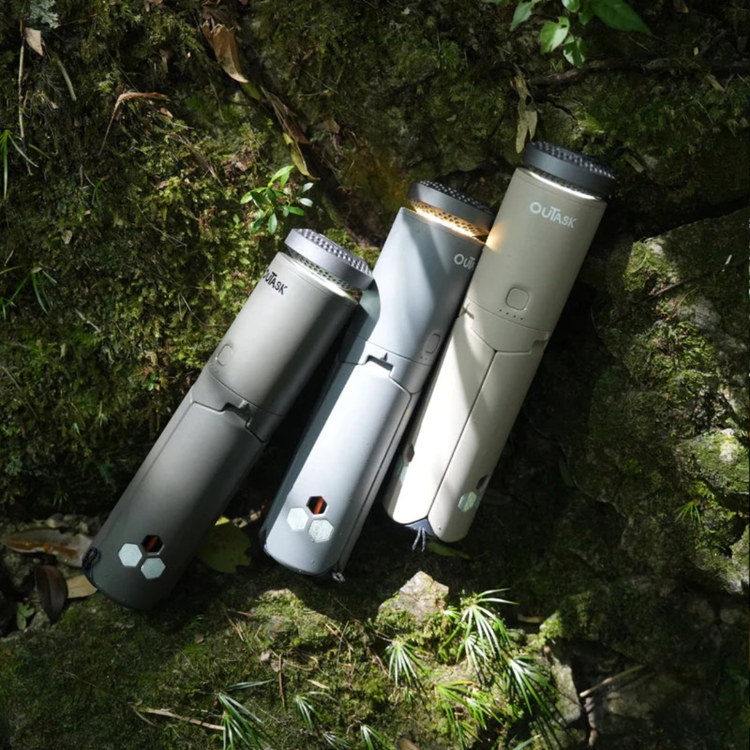Outask Telescopic Lantern - Light Grey