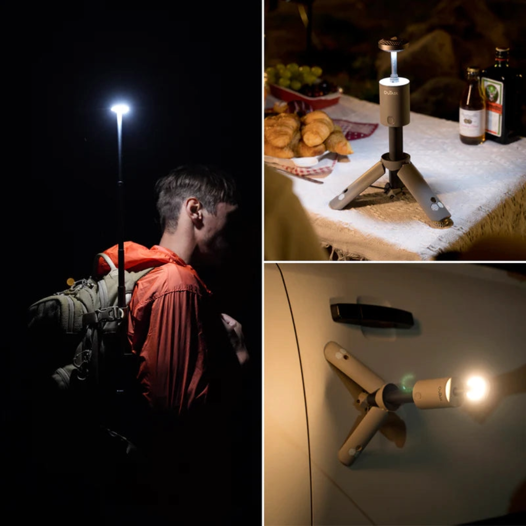 Outask Telescopic Lantern - Light Grey