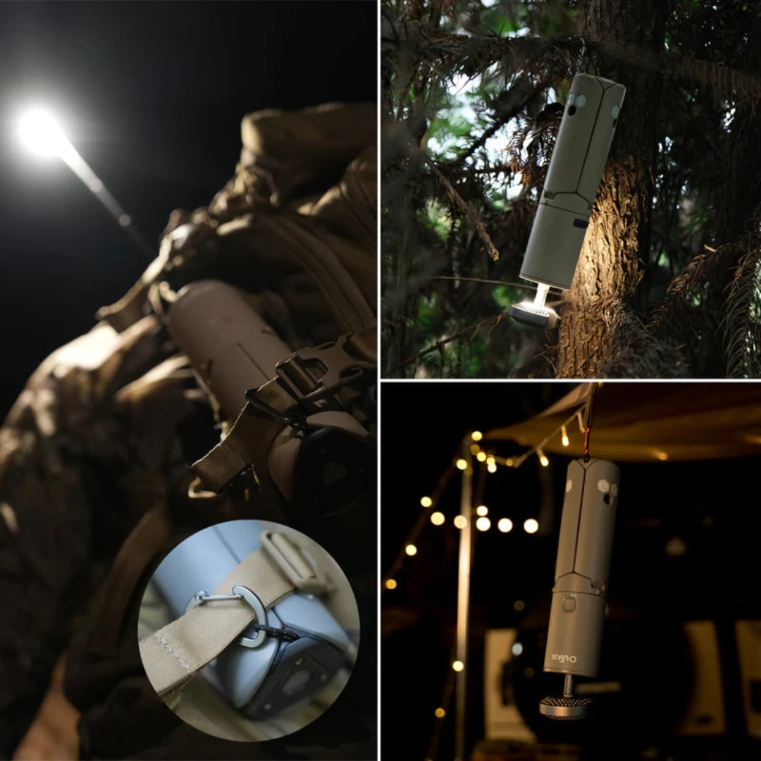 Outask Telescopic Lantern - Light Grey