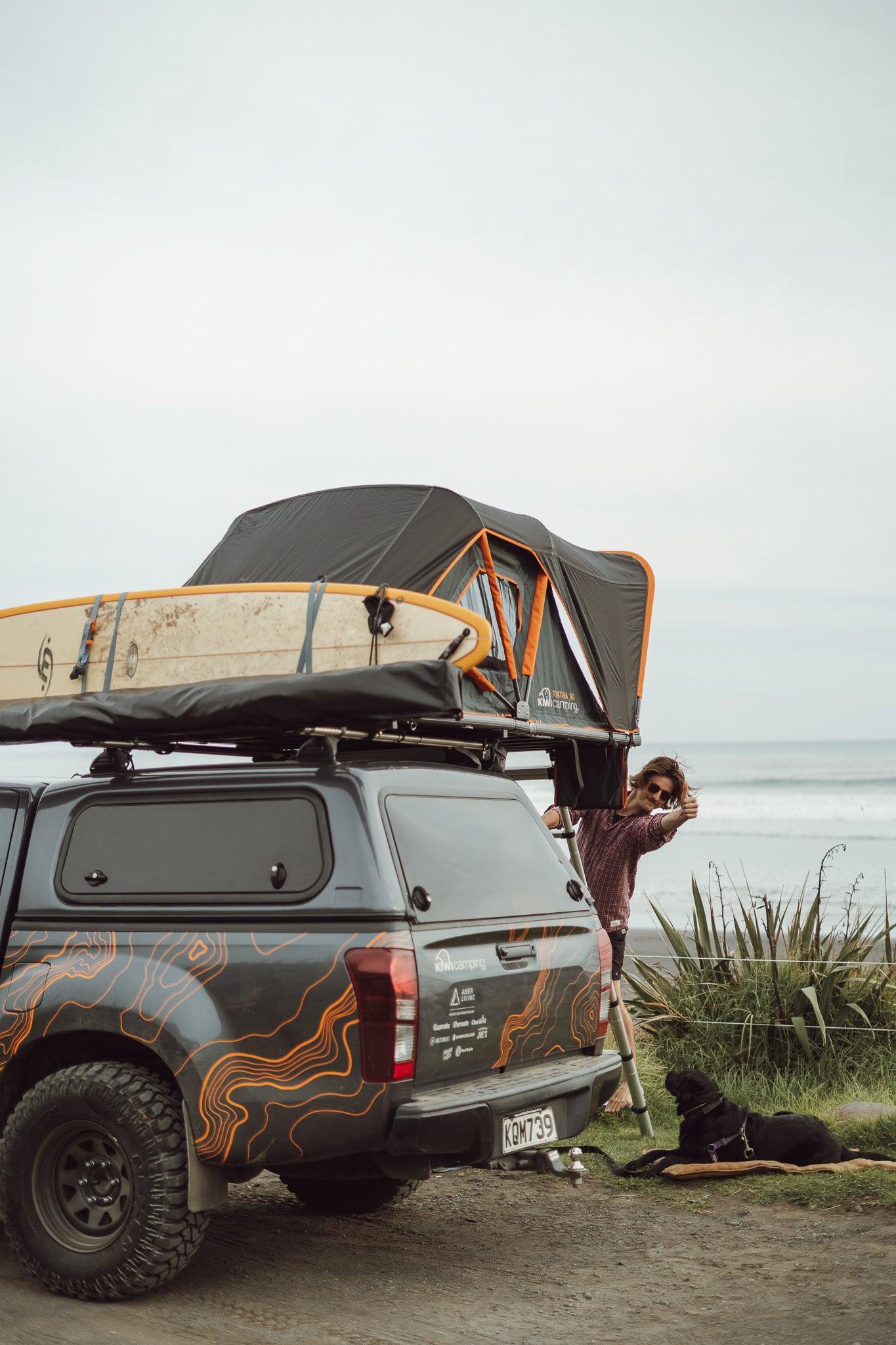 Tuatara Soft Shell Rooftop Tent - Compact - Kiwi Overland
