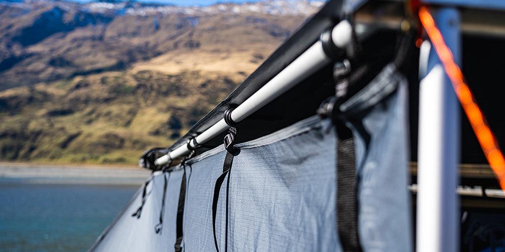 Tuatara 2.5 x 2.5m Side Awning - Side Wall - Kiwi Overland