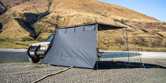 Tuatara 2.5 x 2.5m Side Awning - Side Wall - Kiwi Overland