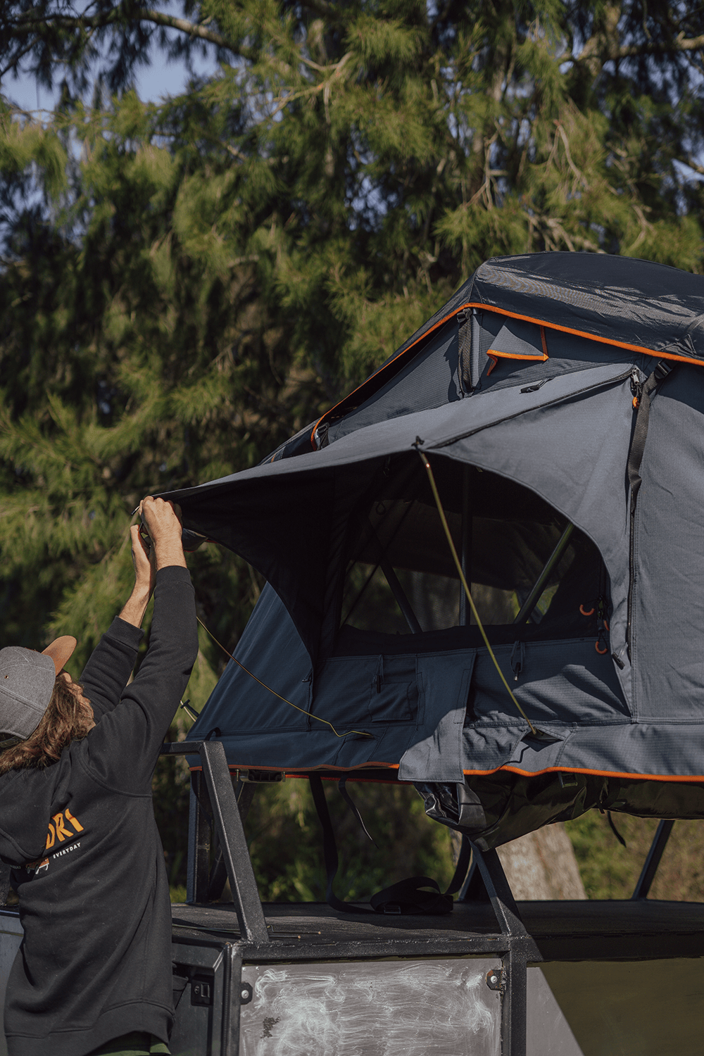 Tuatara Soft Shell Rooftop Tent - Extended - Kiwi Overland