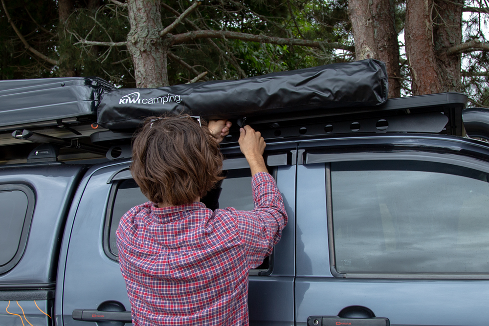 Roof rack shower tent sale