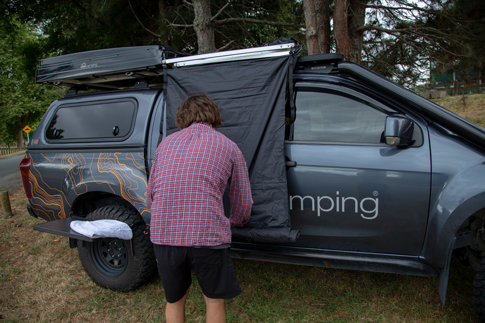 Kiwi Camping Tuatara Shower Tent Kiwi Overland
