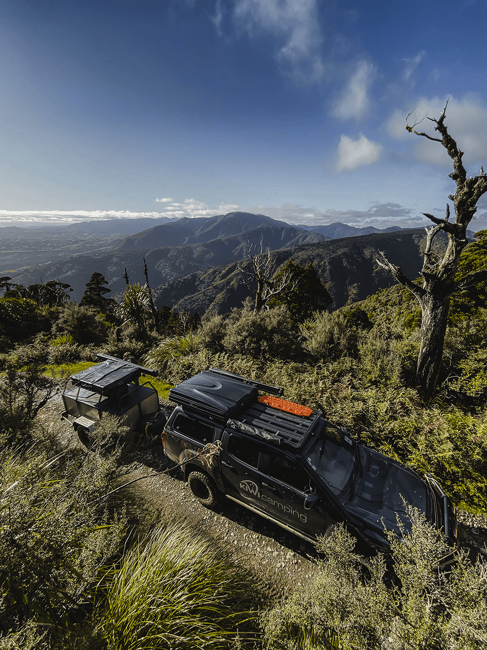 Tuatara Soft Shell Rooftop Tent - Extended - Kiwi Overland